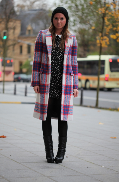 abrigo, clon, tendencia, outfit, mujer